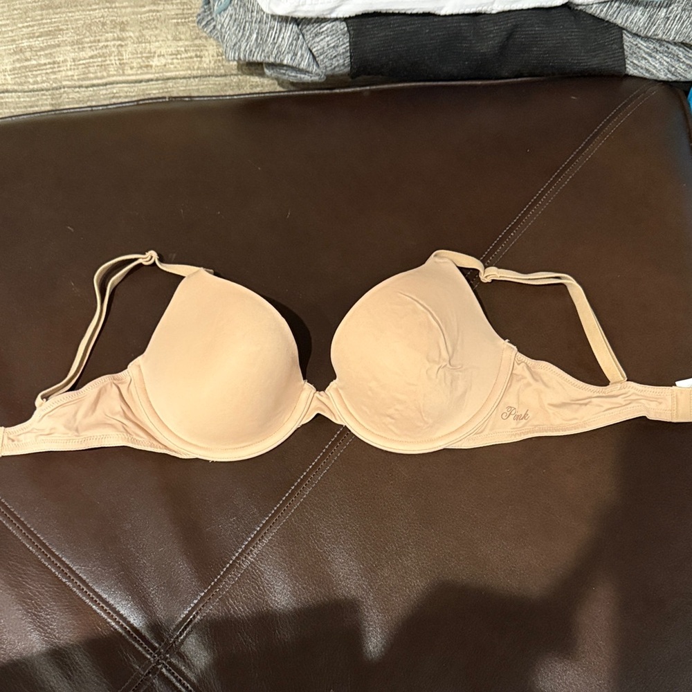 Women's Tan PINK Bra